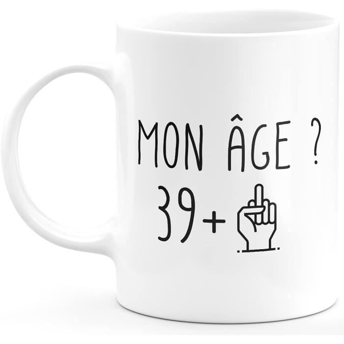 Mug Anniversaire 18 ans - Idée cadeau anniversaire homme ou femme