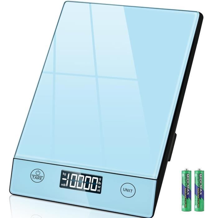 Balance De Cuisine Homebuds 10kg - Précision 1g, Écran LED, Fonction Tare