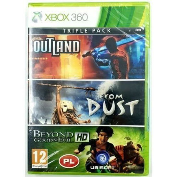 Triple Pack Ubisoft Outlast From Dust Beyond good and Evil