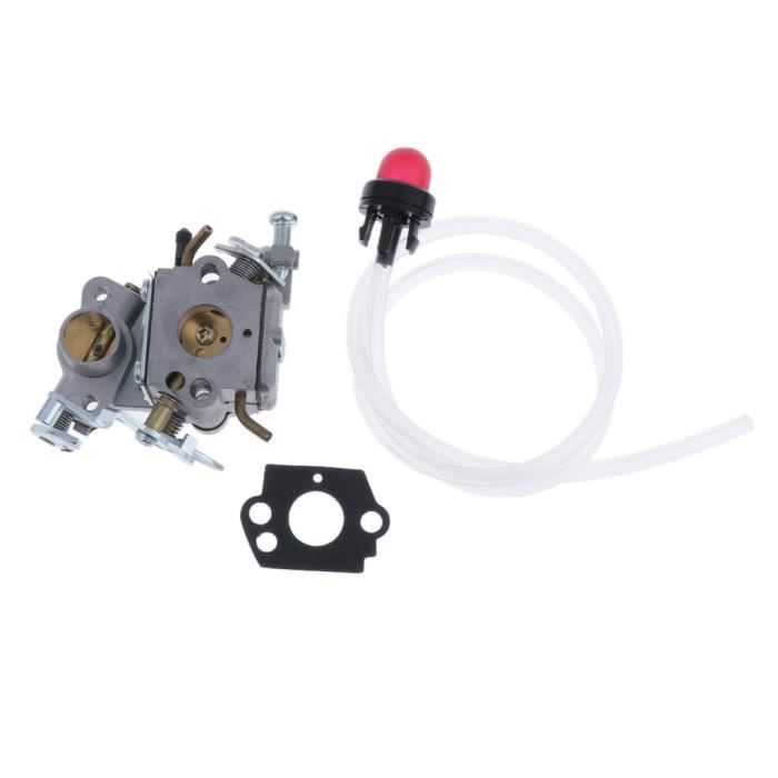 Kit De Rechange Carburateur Pour Tronçonneuse - Compatible WA-59, WA-59-1, SV-2A, SV-2AE - 6 Pièces Incluant Tuyaux Et Joints - 2
