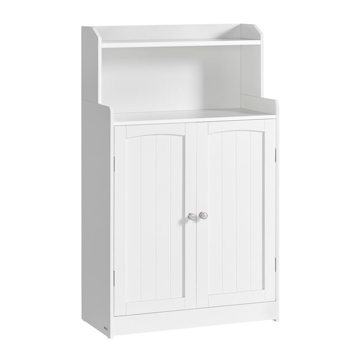 Meuble bas de Salle de Bain -VASAGLE - Meuble de Salle de Bain - 30 x 60 x 100 cm Blanc Nuage