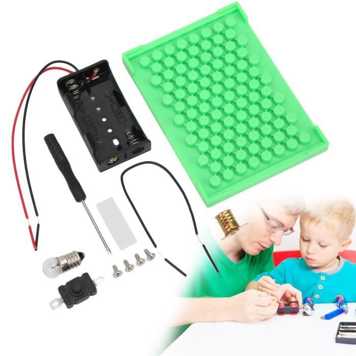 Kit d'apprentissage de circuit électrique pour enfants,, jouets