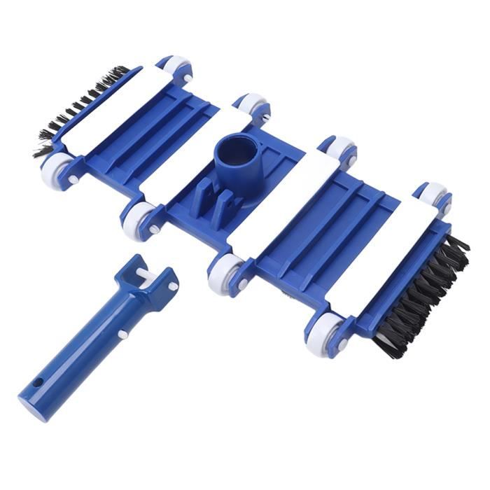 Tête De Brosse De Piscine Rotative 180° - Nettoyage Angles Et Marches, Poils Nylon, Facile à Utiliser - 8