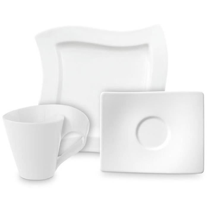 Villeroy&Boch 10 2525 2699 New Wave Assiette Plate Carrée 330 Mm