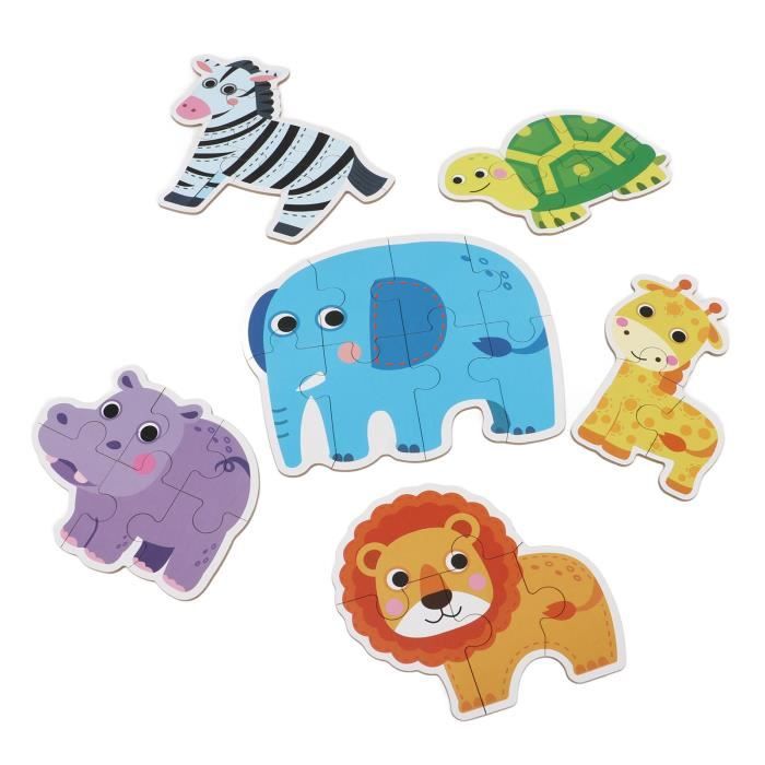 Jouet Bois Zèbre Manhattan Toy - Activités éducatives 12+ Mois