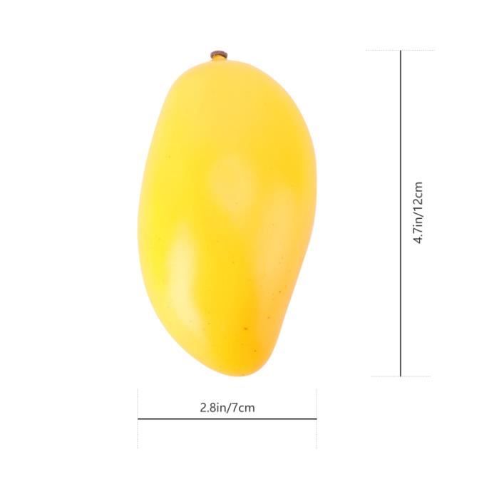 Fruits Décoratifs En PVC Simulé - Pour Décoration Maison, Hôtel, Ornement Réaliste