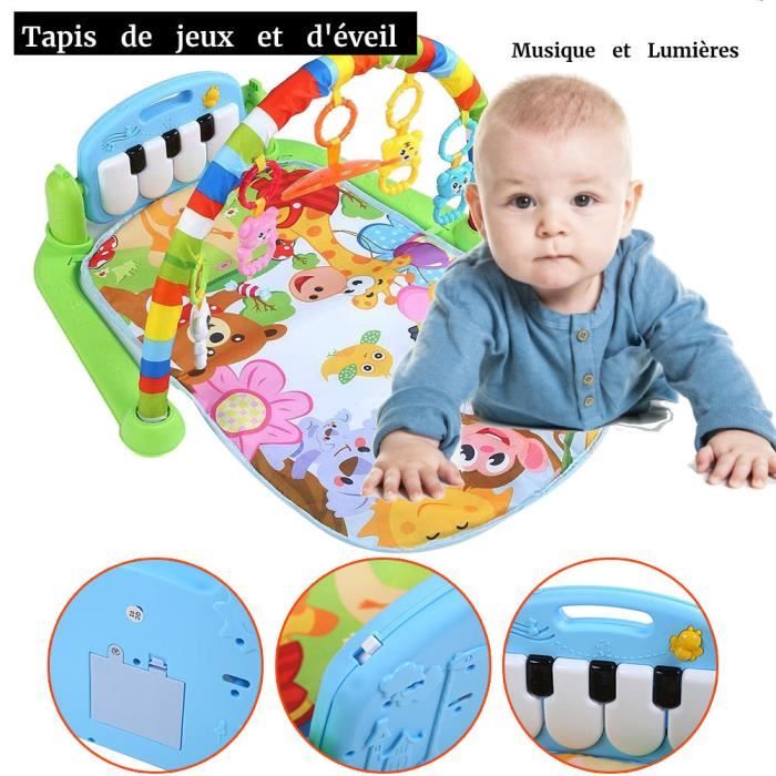 72 61cm Tapis D Eveil Pour Bebe Avec Arche De Jeu Evolutif Haute Qualite 1 Cdiscount Puericulture Eveil Bebe