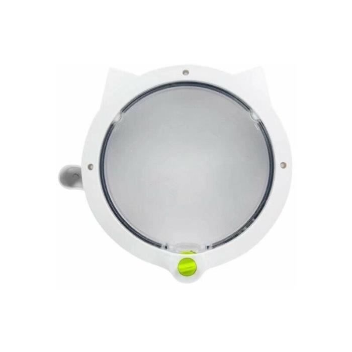 Meilleurs prix pour Porte pour chat et porte pour chien, porte d'entrée et de sortie pour chat et chien, chatière (blanche)