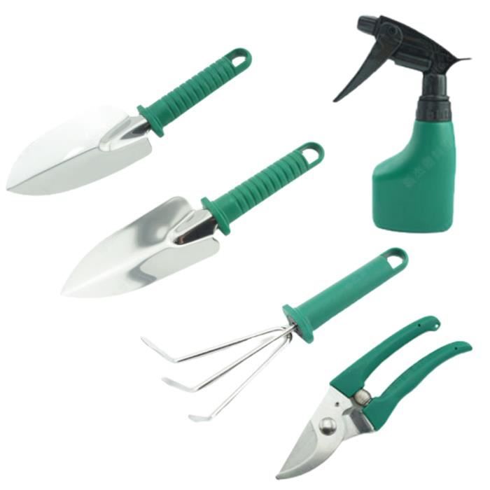 Mini ensemble d'outils de jardinage, outils de plantation, manche en
