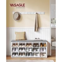 VASAGLE Banc à Chaussures, Support à Chaussures, Meuble d’Entrée
