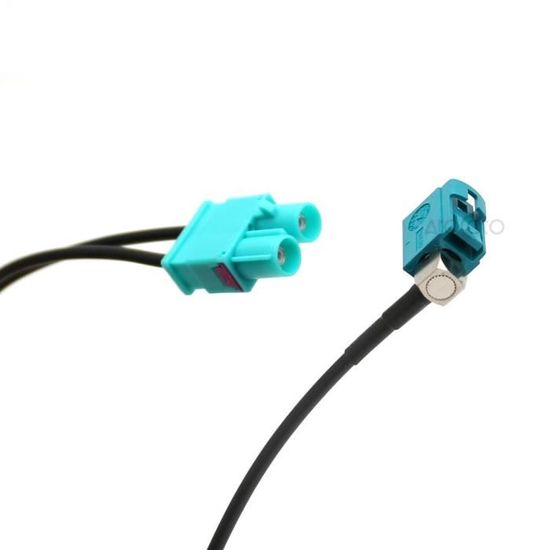 POUR VW T5 Multivan Double Fakra Adaptateur D'Antenne Fm DAB+ Antennes Éclat EUR 54,99 - PicClick FR