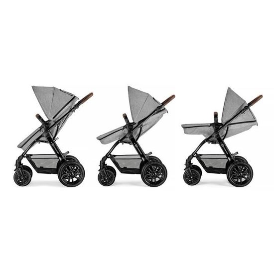 Kinderkraft Poussette trio combin?e 3en1 XMoov black