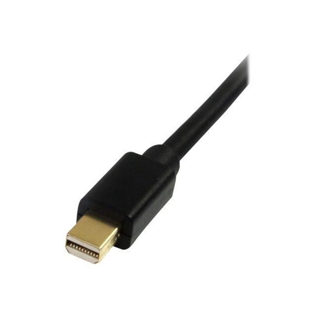 Câble Mini DisplayPort vers DisplayPort 1.2 - 1,8m - Cordon Mini DP vers DP  4K - M/M - MDP2DPMM6 - Cdiscount Informatique