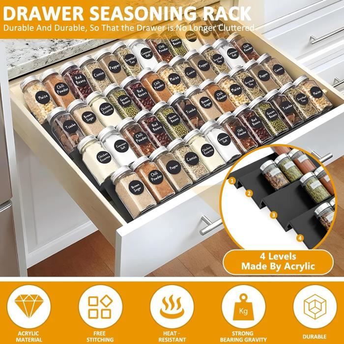 Boîte à Tiroirs NINKA - Organisation Et Rangement Pour Épices Ou Petits Objets
