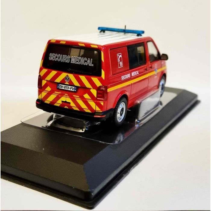 Modèle Réduit Volkswagen VW T6 Pompiers SDIS 06 Alpes Maritimes 1 43 Odeon 1041053