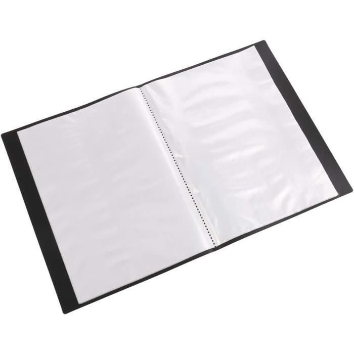 Pochette Plastique Lot De 10 Pochettes De Rangement En Plastique Transparent Pour Tampons Et Matrice - Dimensions : 22,7 X 15,2 Cm Pochette A5