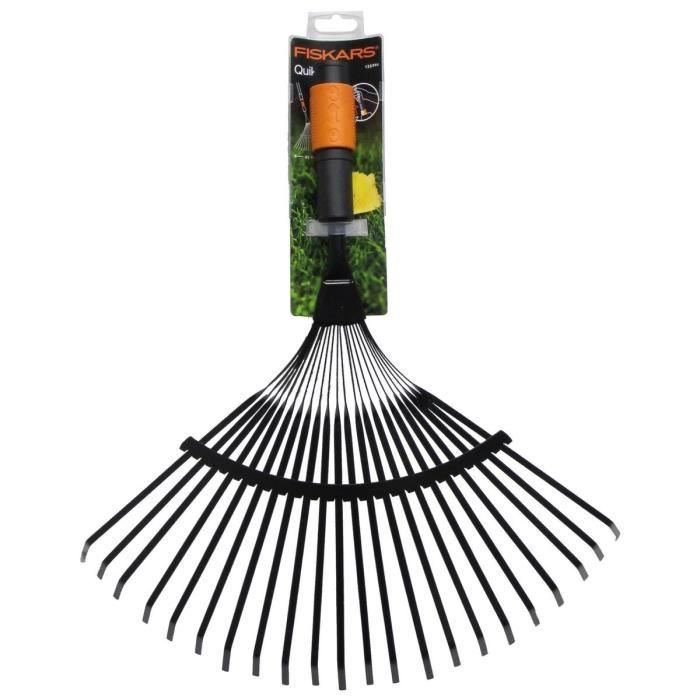 Balai à Feuilles WERKA PRO - 30 Dents - Manche Bois 181 Cm - Pour Jardin Et Terrasse