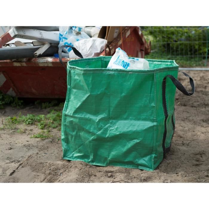 GARDENSAC 10 Sacs déchets verts PEVert 0,85x1,05m - Jardiland