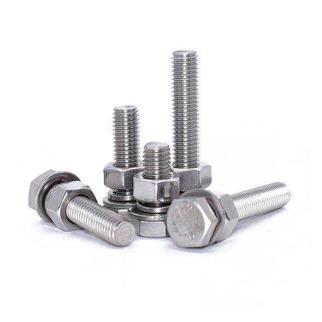 Lot De 4 Vis À Bois Hexagonales Din 571 En Acier Zingué M8 X 90 Mm