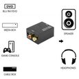 Convertisseur Numérique-Analogique Audio Adaptateur DAC Toslink Coaxial Optique vers RCA L/R Audio Stéréo pour PS3 Xbox HD DVD PS4 -3