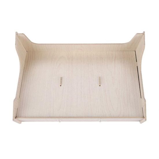 Organisateur Téléphone Portable En Bois – 12 Compartiments – 21 X 15 X 8,6 Cm – Rangement Bureau, Atelier, Salle De Classe