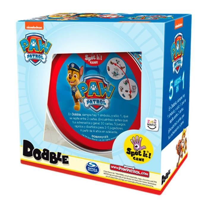 Carte Anniversaire Musicale Jeu De Cartes Zygomatic Dobble Paw Patrol