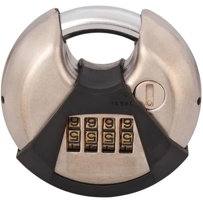 Cadenas Burg-Wächter Alutitan - Manille 3.7mm | Serrure Aluminium Résistante à La Rouille | Hautes Sécurité 770 HB