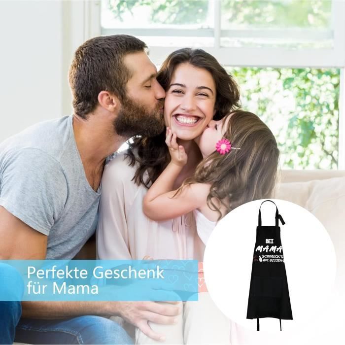 Tablier De Cuisine Étanche Et Réglable Avec Poches Pour Homme Femme - Chef, Boulanger, Serveurs, Restaurant, Café - 2 Paires De Manchettes