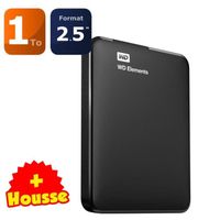 WD Elements Portable 1To + Housse OFFERTE