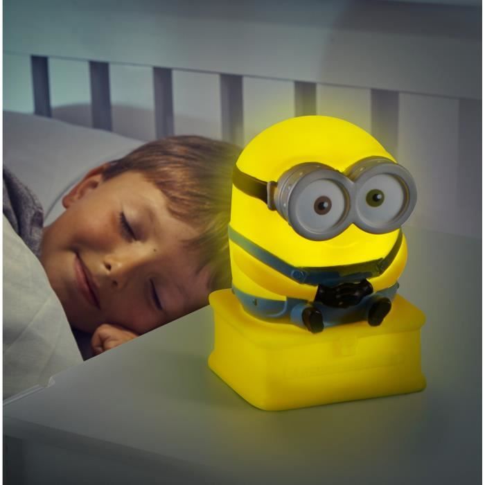 LES MINIONS Lampe enfant Veilleuse Bob GoGlow