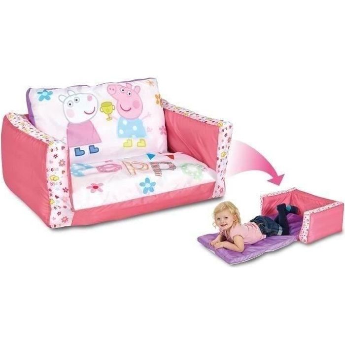 PEPPA PIG Canapé enfant Gonflable et dépliable - Worlds Apart