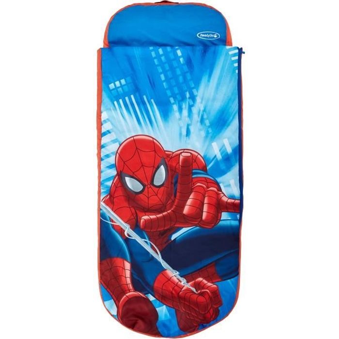 SPIDERMAN Lit d'Appoint / Sac de couchage enfant avec sac de transport ReadyBed - Worlds Apart