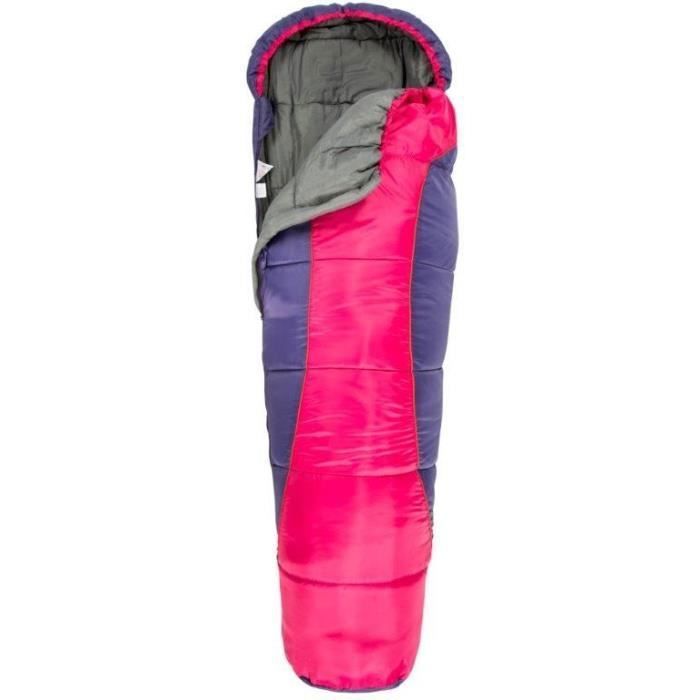 TRESPASS Sac de couchage Bunka - Enfant - Violet