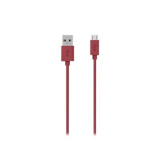 BELKIN F2CU012bt2M-RED Câble USB vers Micro USB