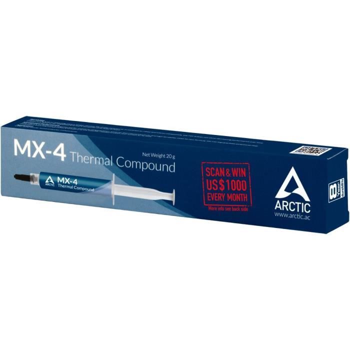 Composé dissipateur thermique ARCTIC MX-4 8,5 W / mK 4 g