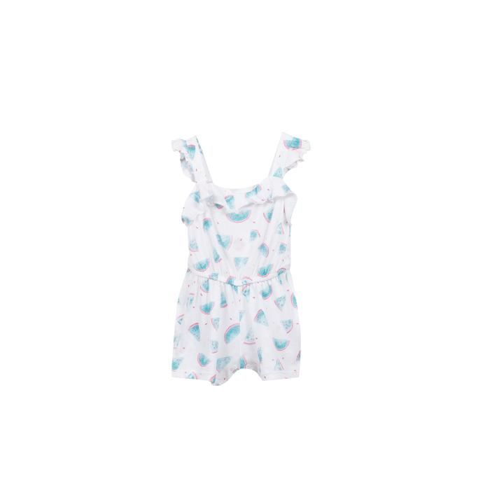 Z Combi Short Blanc Enfant Fille Blanc Cdiscount Pret A Porter