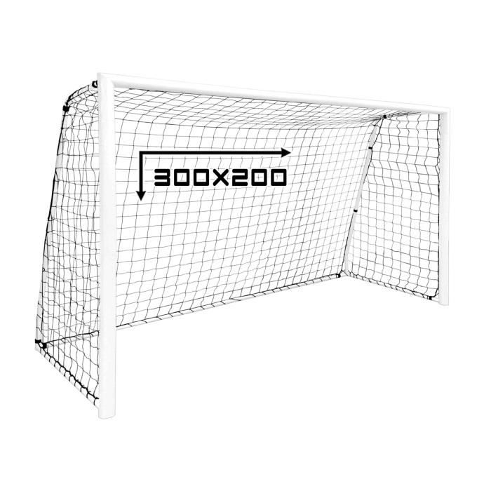 but de football acier filet inclus 300 x 200 cm cdiscount sport