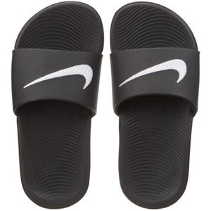 Claquette nike rouge on sale et noir