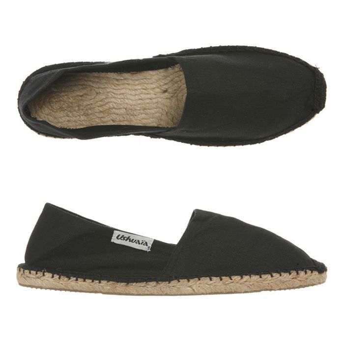 USHUAIA Espadrilles Dimitri Homme homme Noir Achat Vente USHUAIA Dimitri Homme pas cher Cdiscount