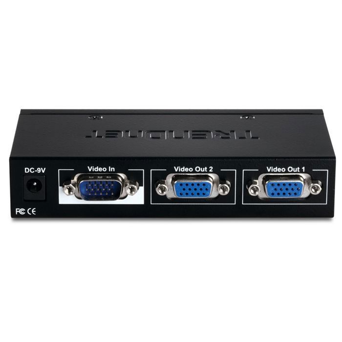 Trendnet splitter vidéo 2 ports VGA TK-V201S