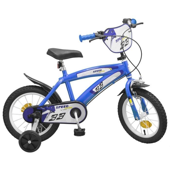 Velo 14 Speed Garcon Bleu Cdiscount Sport