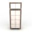 Armoire Dressing 2 Portes Contemporaine Moderne Chene Gris