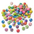 90 Mini Jouets de Balles Rebondissantes pour Garçons & Filles, 25mm - Kermesse, Pochettes Surprise, Piñata, Anniversaire-0