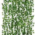 18 Pièces inodore Couronne de Lierre Plantes Décor Articicielle fleur-plante artificielle - fleur sechee vase - coupe - fleur-0