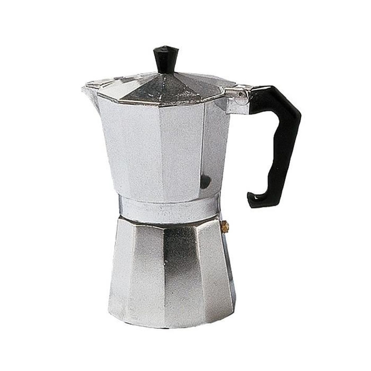 Cafetière Italienne FAGOR Tiramisu En Aluminium - 9 Tasses, Noir, Pour Tous Feux (sauf Induction)