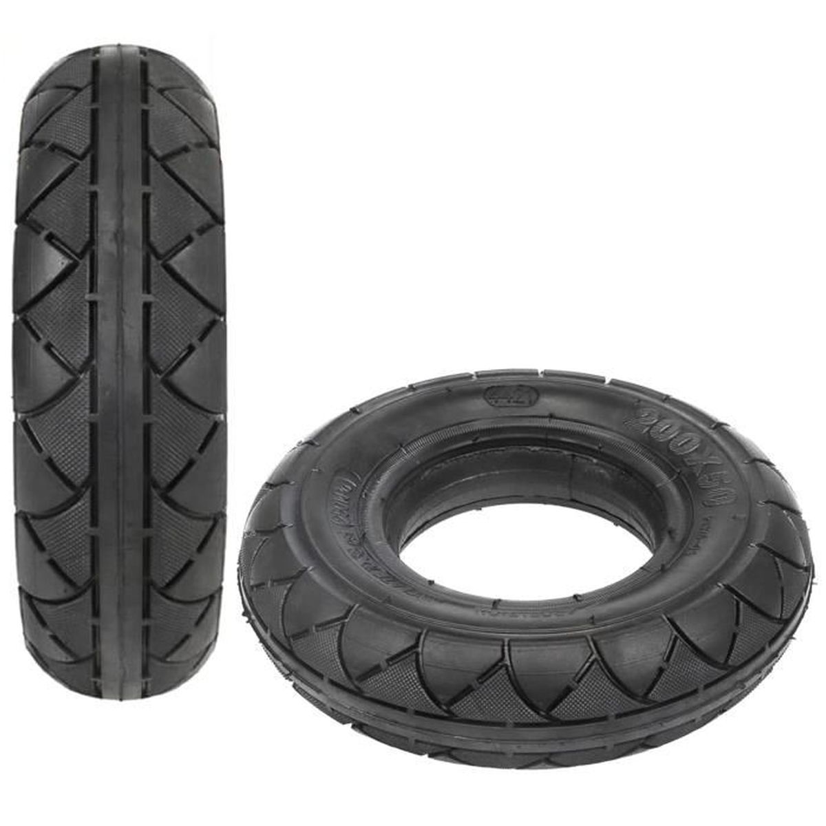 Pneu plein 200x50 en mousse (sans chambre à air) pour speedway mini 4 – Trottinette Express