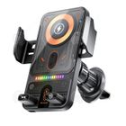 KAVERO Support telephone voiture électrique rotatif avce fonction de chargement au téléphone mobile support telephone voiture induction