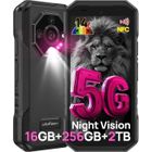 Ulefone Armor X32 Pro Smartphone Robuste 5G 16Go+256Go 5,65" 5500mAh Telephone Portable Incassable Android 14 NFC/GPS/64MP Noir