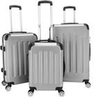 ALIGHTUP Set de 3 Valises Rigides Légeres à 4 roulettes, 57cm+ 67cm + 78cm, Gris