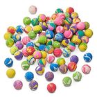 Heyumybit – Lot De 20 Balles Rebondissantes Avec Queues Colorées, Caoutchouc, Pour Fêtes Et Anniversaires, Multicolores